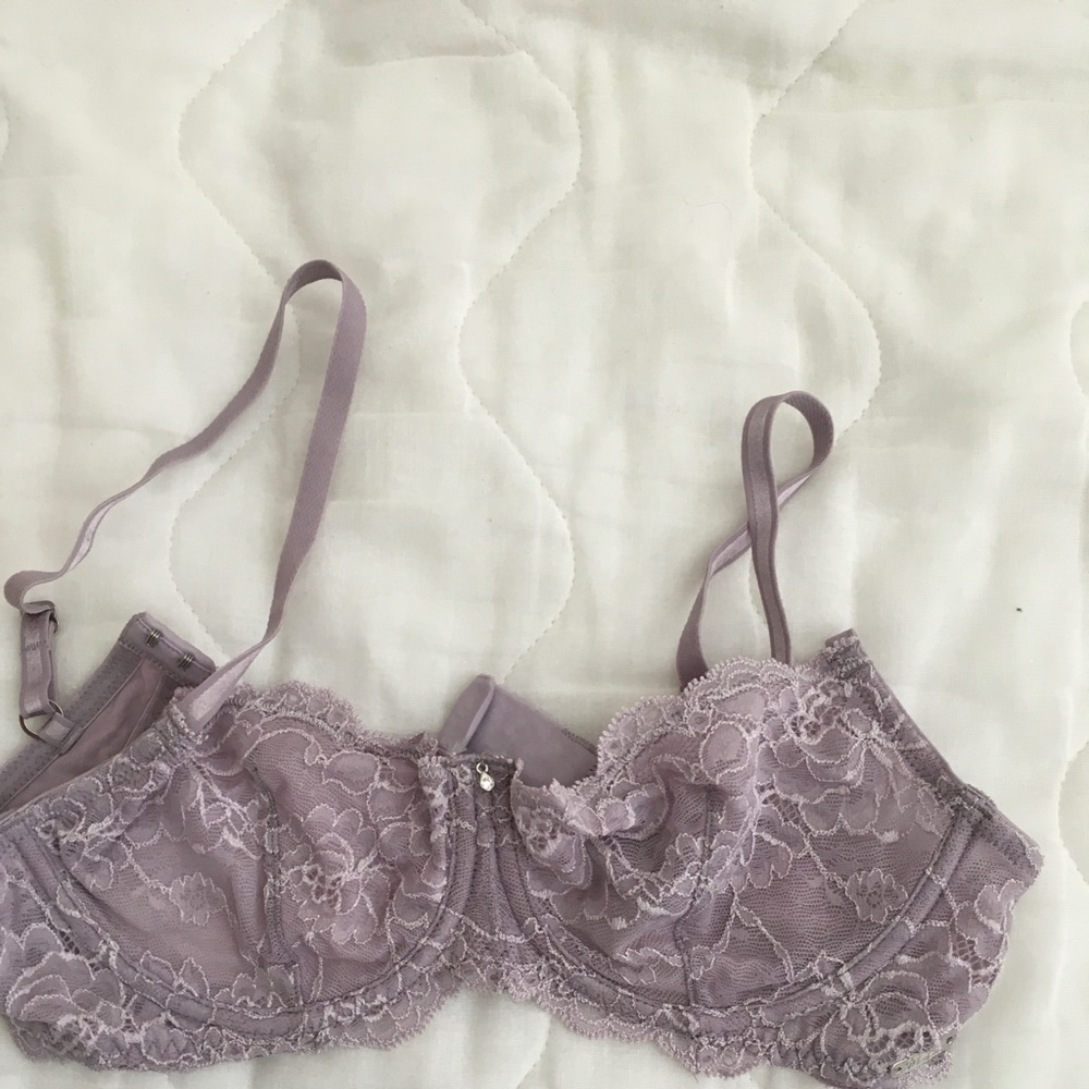 Montelle Flirt demi underwire bra in mauve  32C